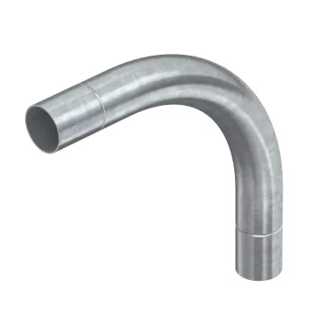   OBO-2046820 90°-os könyökcső menet nélkül o40mm merítetten tűzihorganyzott, DIN EN ISO 1461 - SBN40 FT