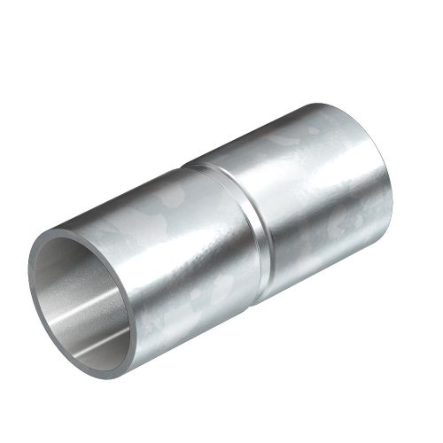 OBO-2046857 összekötő csőkarmantyú menet nélkül O32mm galvanikusan horganyzott, DIN EN 12329 - SV32W G