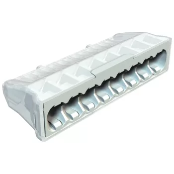   OBO-2054523 rugós vezeték-összekötő csavarnélküli csatlakozókapocs 8x2,5mm2 világos- szürke - 61 825 LGR