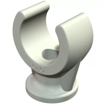   OBO-2140128 talpas szorítóbilincs 12mm világos- szürke - 2962 12 LGR