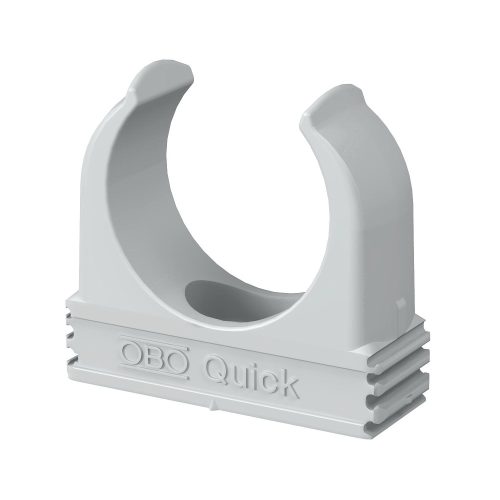 OBO-2149016 Quick rögzítőbilincs M25 világos- szürke - 2955 M25