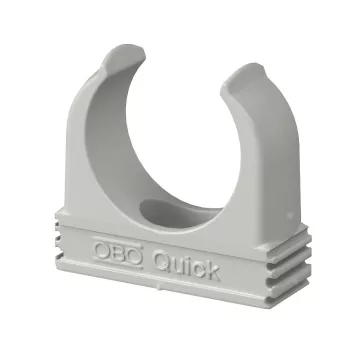   OBO-2149327 Quick rögzítőbilincs lángálló M40 kőszürke - 2955 F M40 STGR