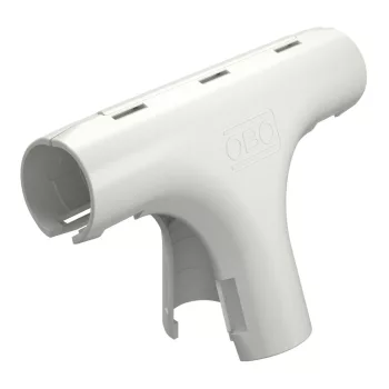  OBO-2153953 Quick-Pipe T-leágazás 0 M20 0 hófehér - 3000 TMS M20 RW