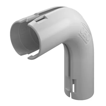   OBO-2154056 Quick-Pipe 90°-os könyök 0 M25 0 világosszürke - 3000 BMS M25 LGR