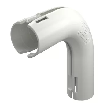   OBO-2154064 Quick-Pipe 90°-os könyök 0 M20 0 hófehér - 3000 BMS M20 RW