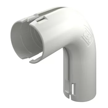   OBO-2154068 Quick-Pipe 90°-os könyök 0 M32 0 hófehér - 3000 BMS M32 RW
