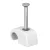 OBO-2228686 Haft Clip 4-7mm, L18 hófehér - 2025 18 RW