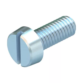   OBO-3153096 hengeres fejű csavar normálhornyos M6x10mm galvanikusan horganyzott, DIN EN 12329 - 341 M6x10 G