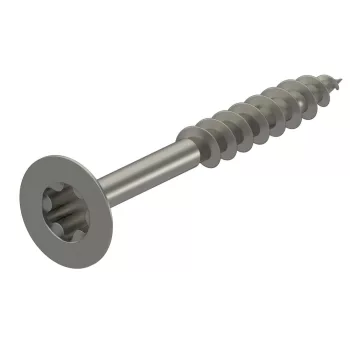   OBO-3191050 Forgácslap csavar tűzálló süllyesztett fejű, Torx 3,5x30mm felületkezelés nélkül, utókezelt - OTSC 3,5x30 A4