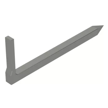   OBO-3347052 acél kampósszeg edzett 3x50mm felületkezelés nélkül - 716 3X50 BK