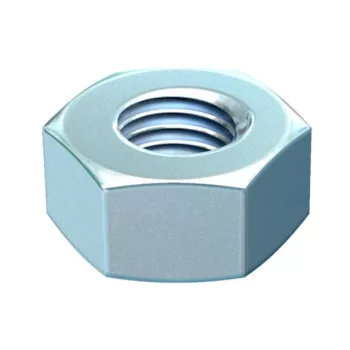   OBO-3400107 hatlapú anya M10 galvanikusan horganyzott, DIN EN 12329 - HN M10 G