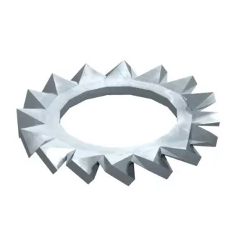   OBO-3404102 fogazott alátét M10 galvanikusan horganyzott, DIN EN 12329 - SWS M10 G