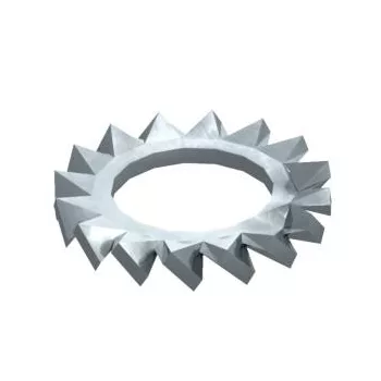   OBO-3404331 Fogazott alátét M6 felületkezelés nélkül, utókezelt - SWS M6 A2