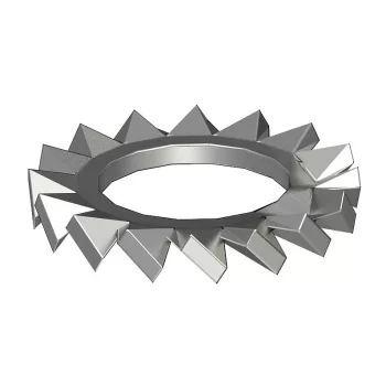   OBO-3404372 Fogazott alátét M6 felületkezelés nélkül, utókezelt - SWS M6 A4