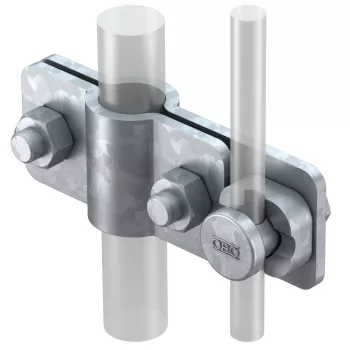   OBO-5001226 csatlakozóbilincs OMEX-földelőhöz 25mm merítetten tűzihorganyzott, DIN EN ISO 1461 - 2710 25 FT