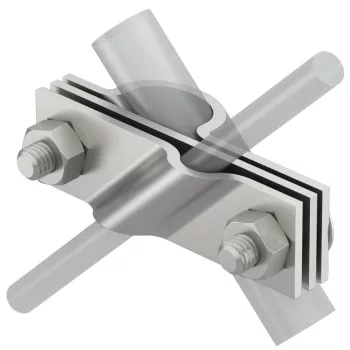   OBO-5001672 Csatlakozóbilincs kör- és laposvezetőhöz 25mm  - 2760 25 V4A