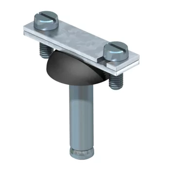   OBO-5028043 távtartó földelővezetőhöz 40mm galvanikusan horganyzott, DIN EN 12329 - 710 40
