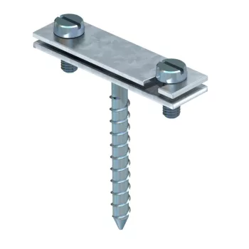   OBO-5030234 távtartó kengyel menettel földelővezetőhöz 30mm galvanikusan horganyzott, DIN EN 12329 - 708 30 HG