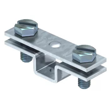   OBO-5032237 távtartó kengyel szalagacélhoz 30mm merítetten tűzihorganyzott, DIN EN ISO 1461 - 831 30 M6