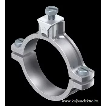   OBO-5050111 földelőbilincs körvezetőhöz 1" galvanikusan horganyzott, DIN EN 12329 - 950 Z 1