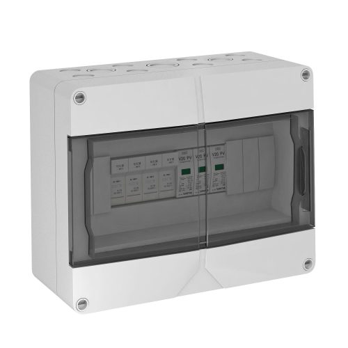 OBO-5088651 Túlfeszültség-védelmi eszköz PV 4 stringgel és biztosítékkal 1000V DC  - VG-C DCPH1000-4S