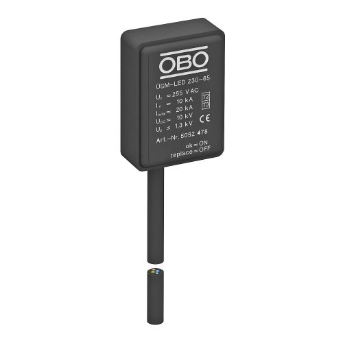 OBO-5092478 túlfeszültségvédelmi modul LED lámpákhoz 230V  - ÜSM-LED 230-65