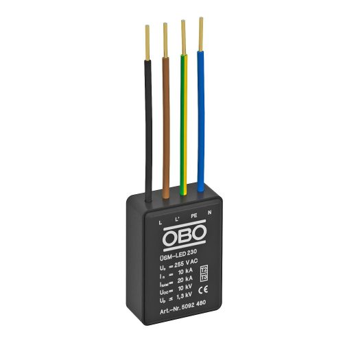 OBO-5092480 túlfeszültségvédelmi modul LED lámpákhoz 230V - ÜSM-LED 230