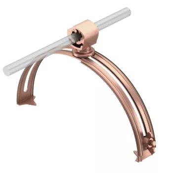   OBO-5202590 tetővezeték-tartó gerinccseréphez 8mm  - 132 K-CU