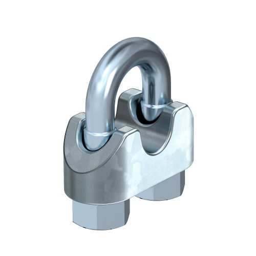 OBO-5302080 acélsodrony-szorító 8mm galvanikusan horganyzott, DIN EN 12329 - 947 8 G