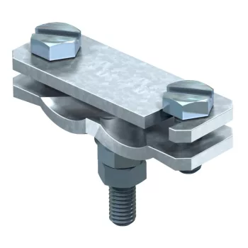   OBO-5313066 átlós kapocs ráhegesztett csapszeggel 88x30x70 tűzihorganyzott, DIN 267, Teil 10 - 250 A-BO