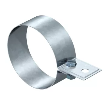   OBO-5350085 esőcsatorna-bilincs 80mm szalaghorganyzott, DIN EN 10346 - 301 DIN-80