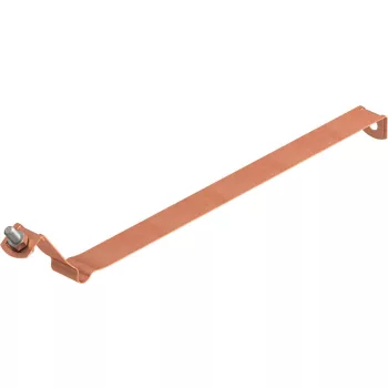   OBO-5351456 esőcsatorna-bilincs kinyúló bordával 100mm  - 301 S-CU-100