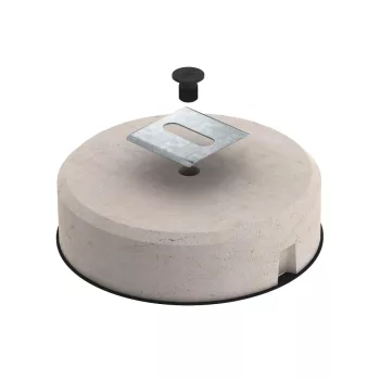   OBO-5403101 betontalp kábeltálca rögzítéshez komplett szett 10 kg 295x295x84  - TrayFix-10-L