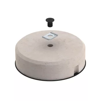   OBO-5403102 betontalp rácsos tálca rögzítésh komplett szett 10 kg 295x295x84  - TrayFix-10-S