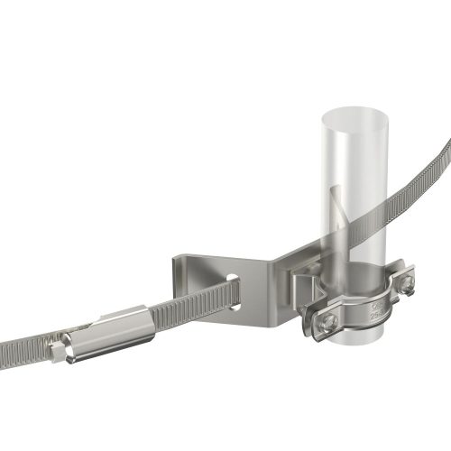 OBO-5408068 Vezetéktartó feszítőszalaggal isCon vezetékhez szürke o 26mm világos- szürke - isCon HS 26 VA