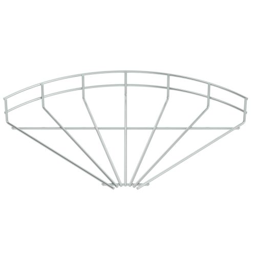 OBO-6001947 90°-os ív rácsos kábeltálcához 55x300 galvanikusan horganyzott, DIN EN 12329 - GRB 90 530 G