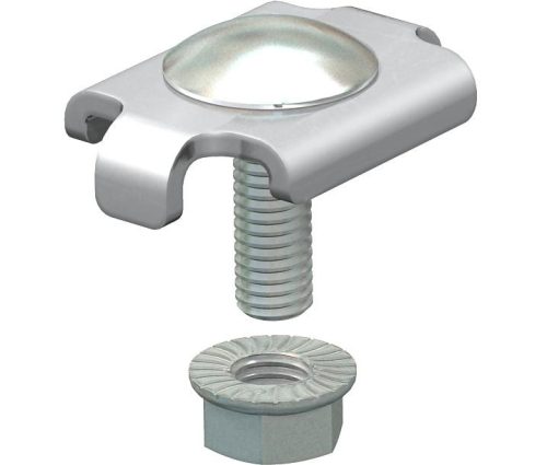 OBO-6016839 szorítóelem rácsos kábeltálcához 0 felületkezelés nélkül, utókezelt - GKS 34 A2