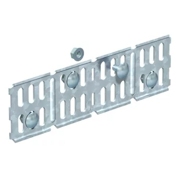   OBO-6067115 sarokösszekötő kábeltálcához, vízszintes 60x200 szalaghorganyzott, DIN EN 10346 - RWVL 60 FS