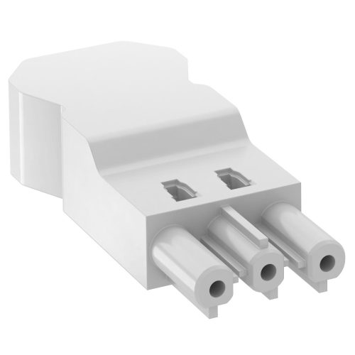 OBO-6108066 Csatlakozó hüvely 3 pólusú csavaros csatlakozással		 0 fehér - BT-S4 GST18i3 W