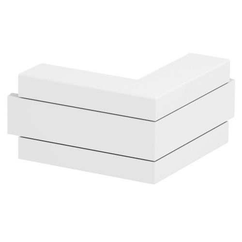 OBO-6112420 Külso sarok alumínium, nem állítható 190x190x100 hófehér - GA-AS53100RW
