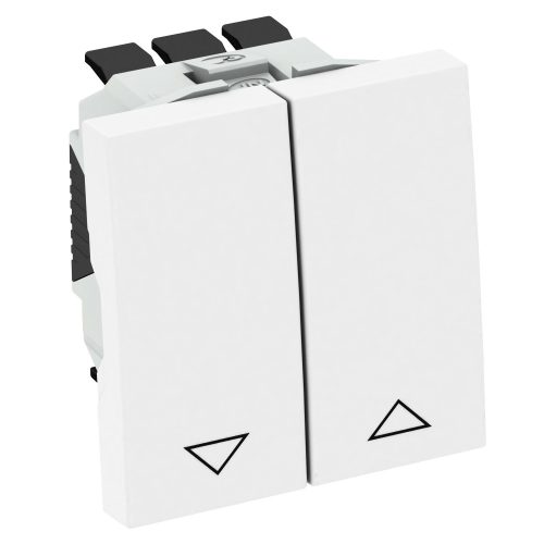 OBO-6120950 Redőnykapcsoló 		 10 A, 250 V hófehér - RS-BS RW1