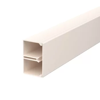   OBO-6150632 fali és mennyezeti csatorna szegezhető füllel/fenékperf. 25x40x2000 krémfehér - WDK-N25040CW