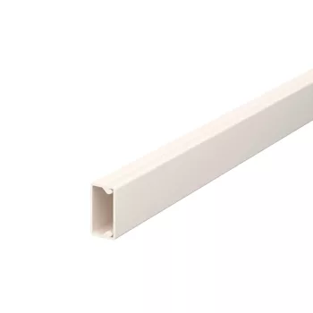   OBO-6150756 fali és mennyezeti csatorna fenékperforálással 10x20x2000 krémfehér - WDK10020CW