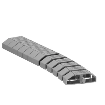   OBO-6154922 Flex vezetékcsatorna 1000mm világos- szürke - FLK-2K LGR
