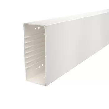   OBO-6191355 fali és mennyezeti csatorna fenékperforálással 100x230x2000 hófehér - WDK100230RW