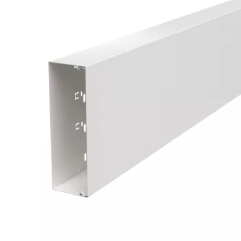   OBO-6248667 vezetékrendező csatorna fenékperforálással 60x200x2000 szalaghorganyzott / műanyag bevonatú, DIN EN 10346 hófehér - LKM60200RW