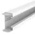 OBO-6274500 parapetcsatorna fenékperforálással 70x130x2000 hófehér - GK-70130RW