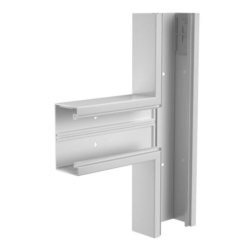 OBO-6274562 T-elágazás 70x130mm világos- szürke - GK-T70130LGR