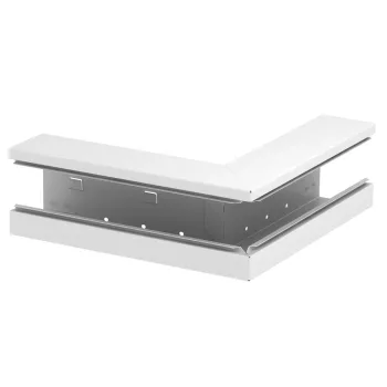   OBO-6277510 külső könyök aszimmetrikus 90x130mm hófehér - GS-AA90130RW