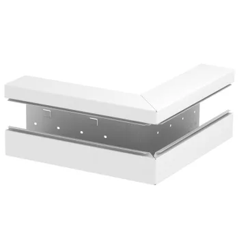   OBO-6277910 külső könyök aszimmetrikus 90x170mm hófehér - GS-AA90170RW